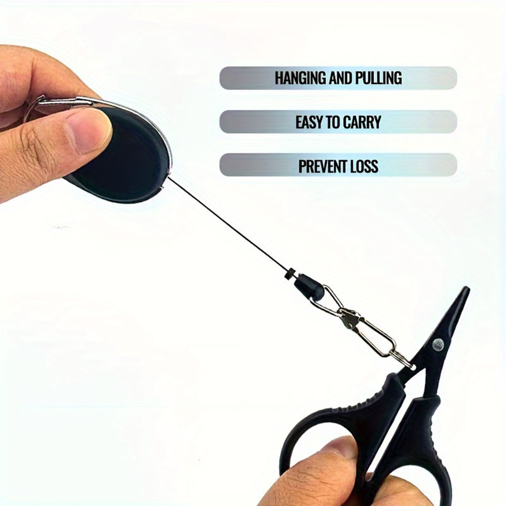 1 セットチタンコーティングステンレス鋼釣りはさみプライヤー - Fishing Kayak Rod Holder のレビューと価格